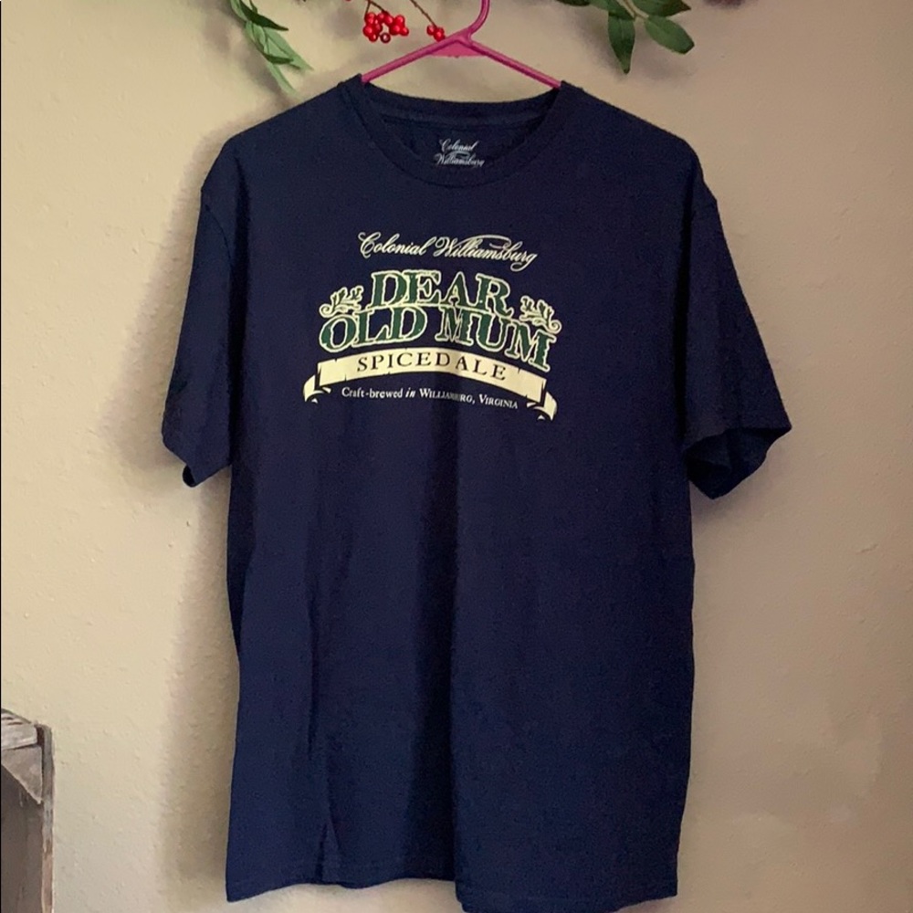 Colonial Williamsburg old mum spicedale shirt